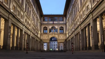 Visiting Uffizi Gallery in Florence